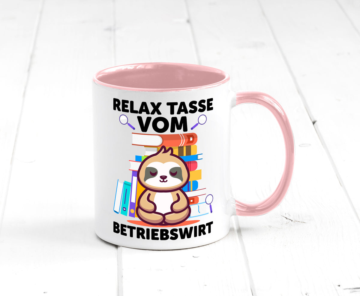 Relax Tasse: Betriebswirt | Betriebswirtschaft lustiger Spruch Geschenk Humor