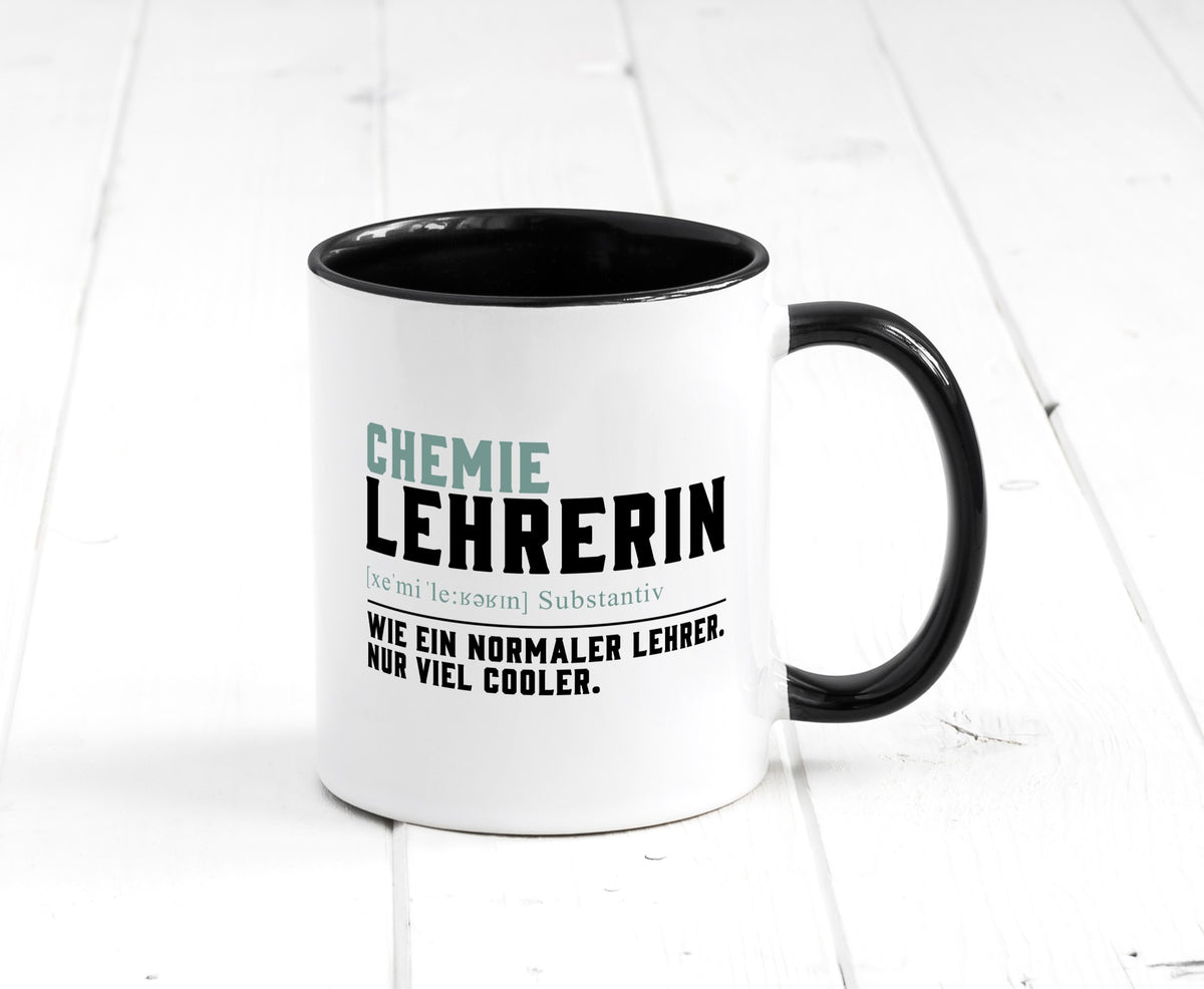 Chemielehrerin | Lehrerin Unterricht Lieblingslehrerin Geschenk Humor Tasse