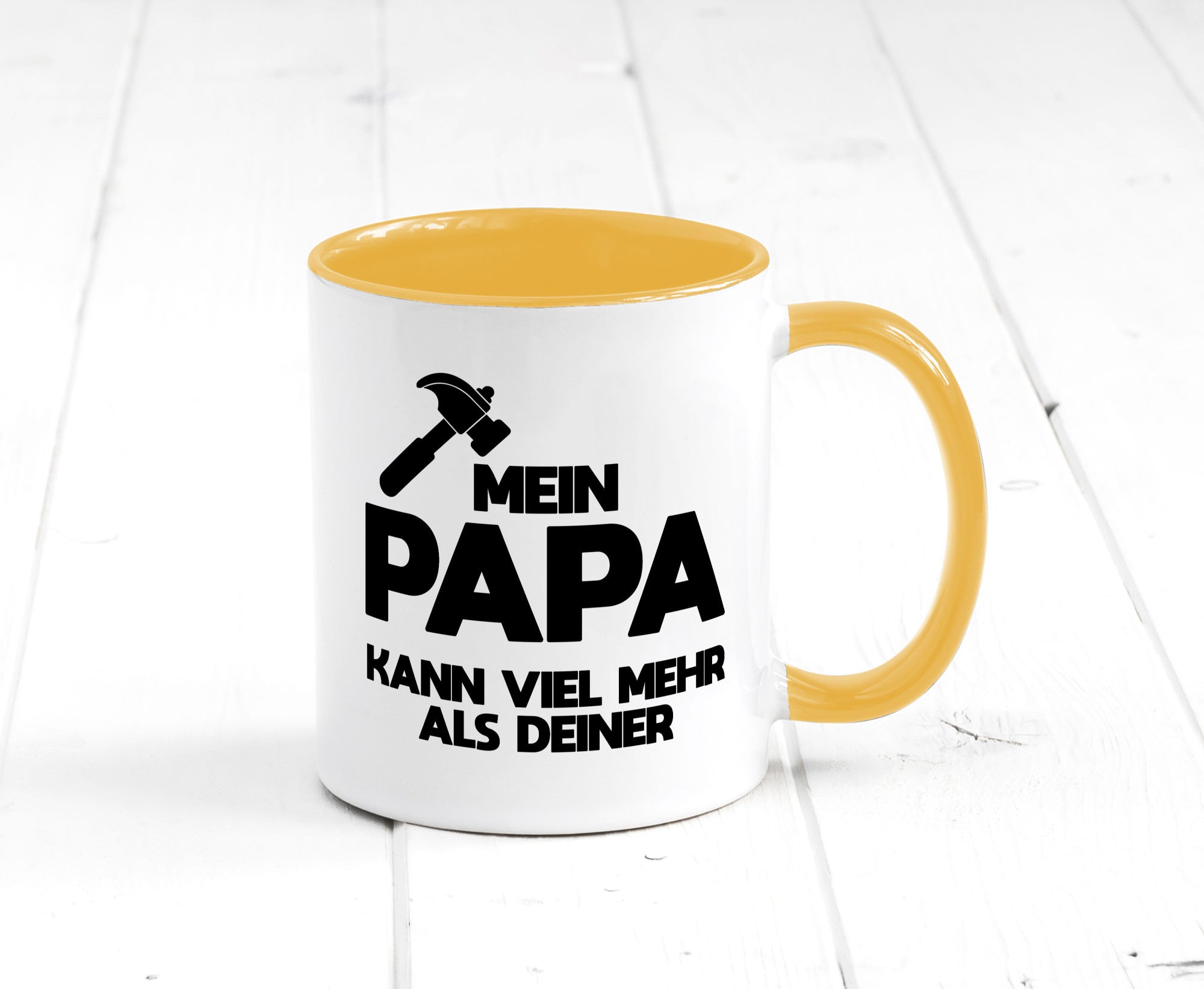 Mein papa kann viel mehr als deiner | Bester lustiger Spruch Geschenk Humor