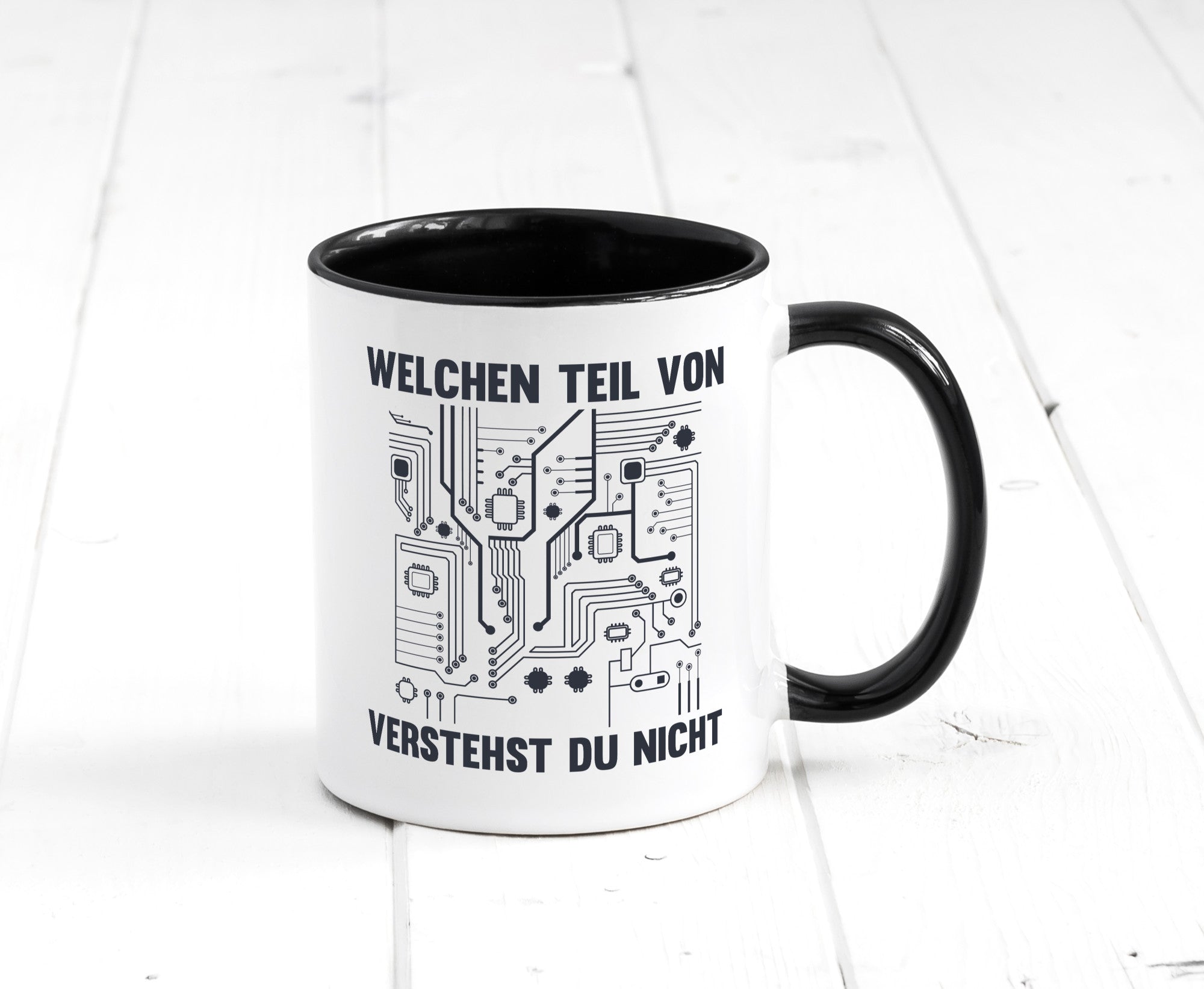 Welchen teil von verstehst du nicht | technik Humor Geschenkidee Tasse