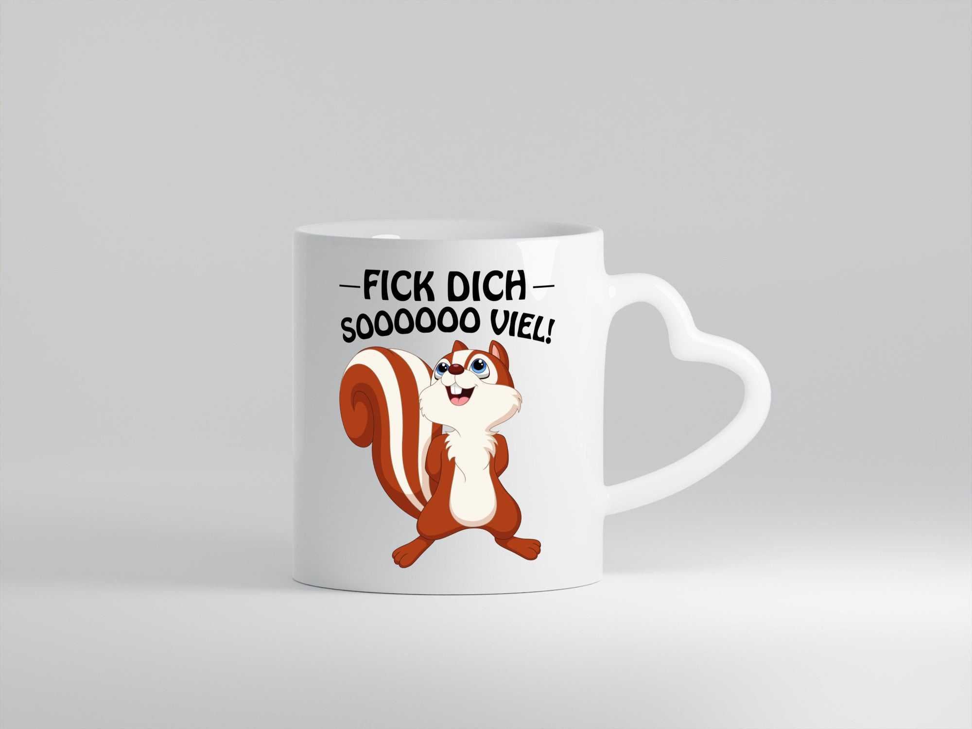 Fick dich so viel Geschenk Humor Geschenkidee lustiger Spruch Tasse