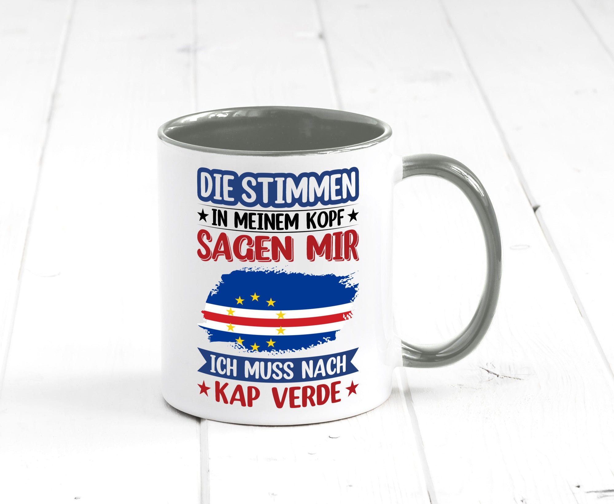 Kap Verde | Urlaub Stimmen in meinem Kopf Traumland lustig Humor Geschenkidee