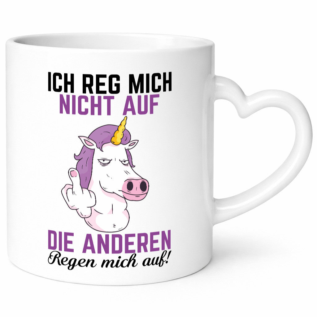 Die anderen regen mich auf | Einhorn Nerv nicht Geschenkidee Humor Tasse