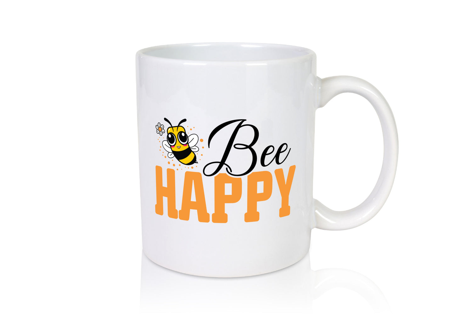 Bee Happy | Bienen Bienenliebhaber Humor Geschenkidee Tasse
