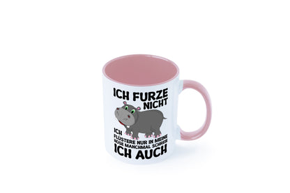 Ich furze nicht | furznilpferd v2 Humor Geschenkidee Tasse