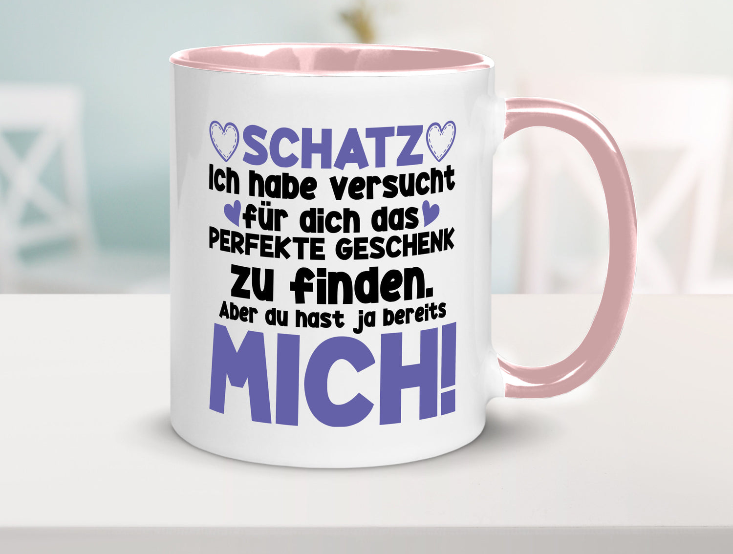 Schatz | Liebe Valentinstag Freund Freundin Herz Geschenkidee Humor Tasse