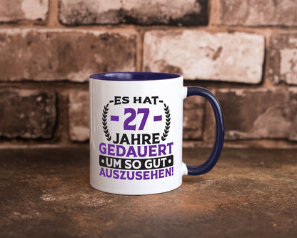 27 Jahre gedauert um so gut auszusehen | 27. Geburtstag v2 Geschenkidee Humor