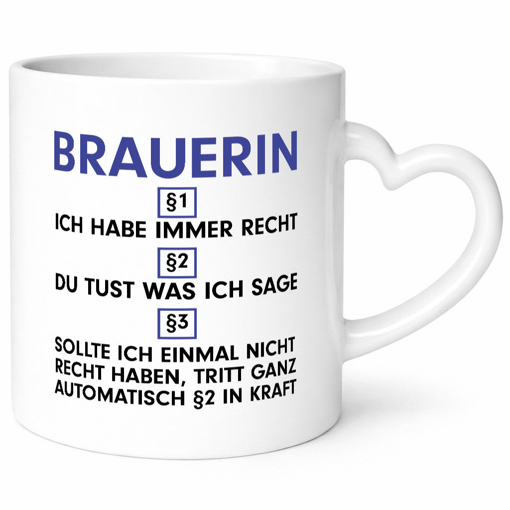 Ich habe immer Recht Brauerin | Bier Brauerei v2 Geschenk Humor Geschenkidee
