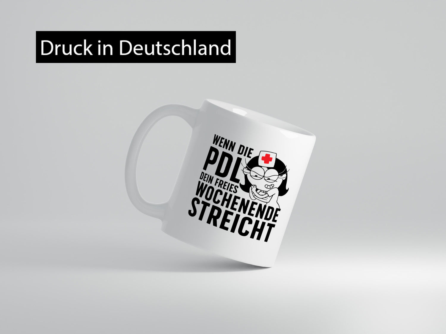 PDL streicht Wochenende | Krankenschwester lustig Humor Geschenkidee Geschenk