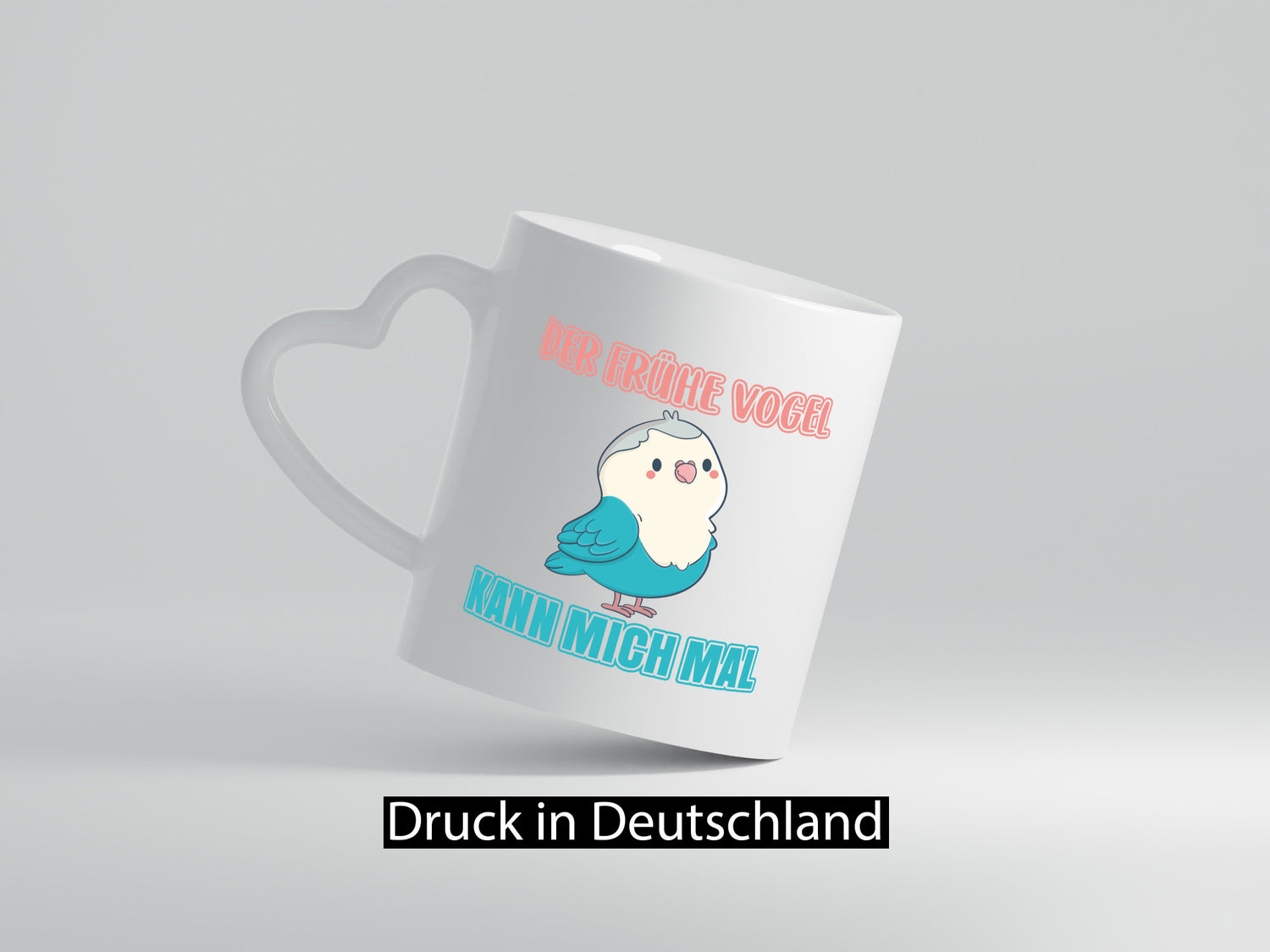 Der frühe Vogel | Statement Tasse Morgenmuffel Geschenkidee Humor
