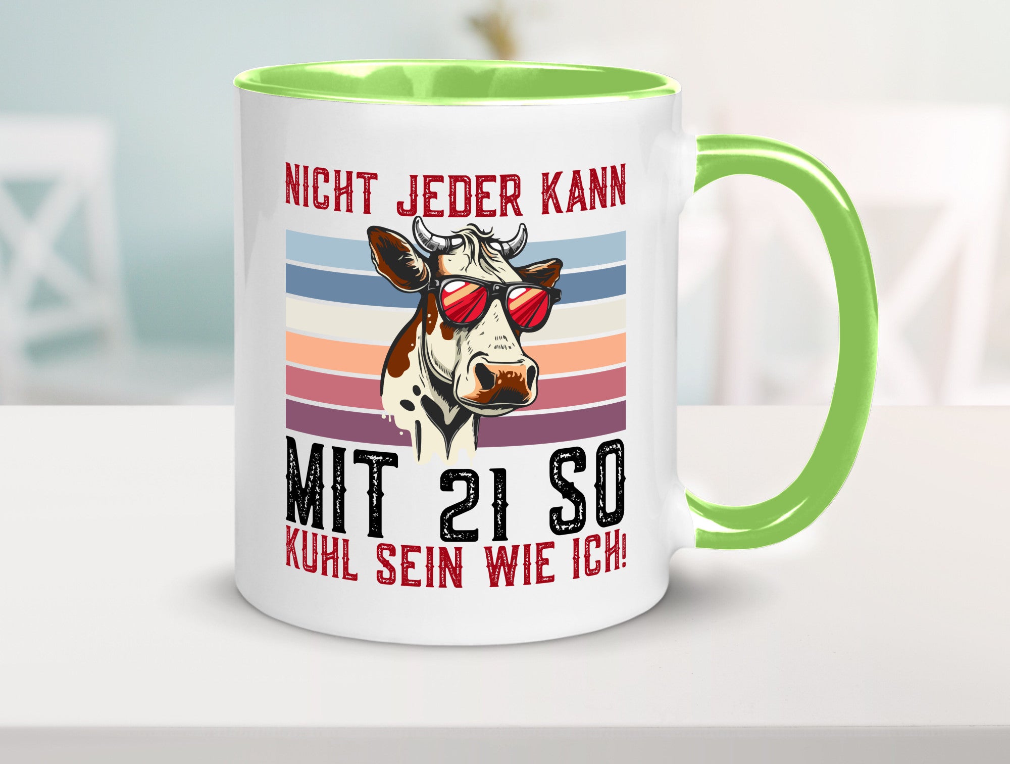 Mit 21 so gut aussehen | 21. Geburtstag Landwirt Bauer v2 Humor Geschenkidee