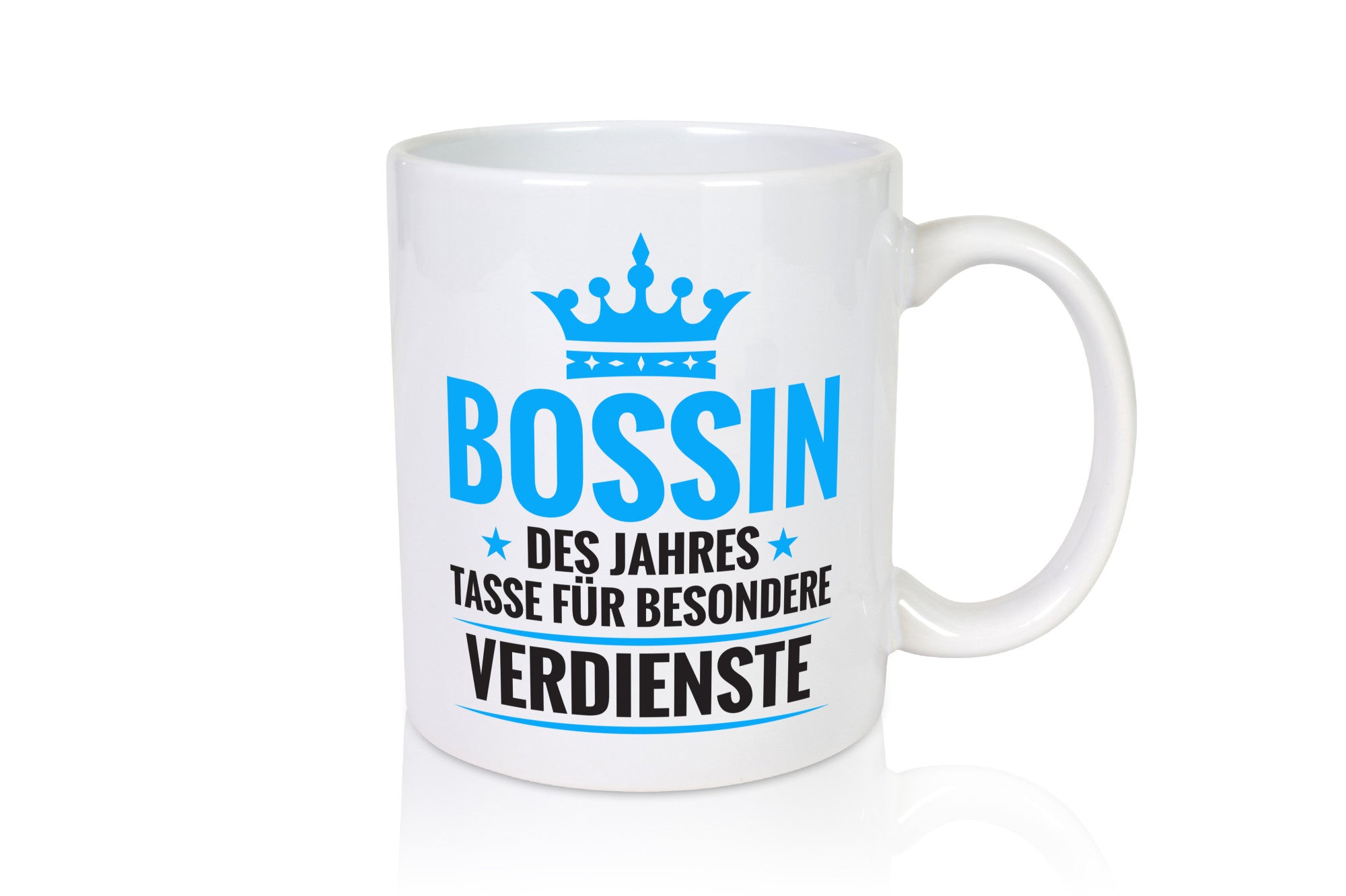 Besonderer Verdienst: Bossin | Führungskraft Vorgesetzte Humor Geschenkidee