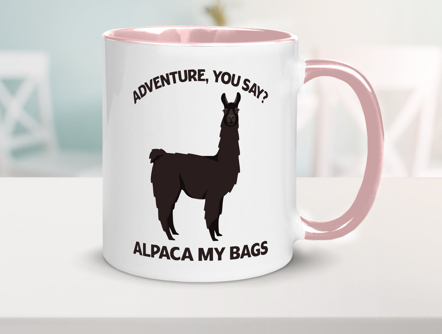 Adventure, Alpaca | Humor Geschenkidee Tasse