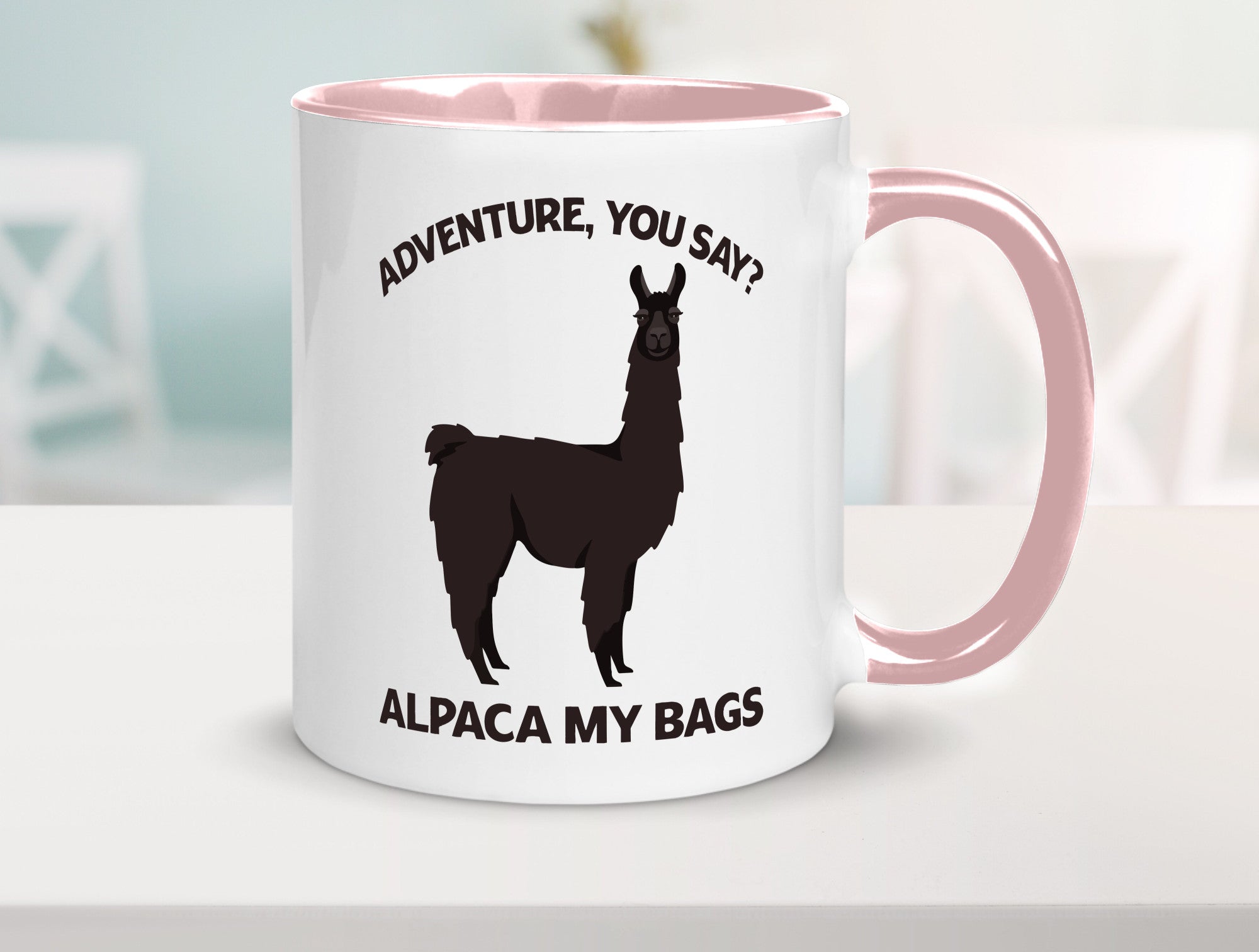 Adventure, Alpaca | Humor Geschenkidee Tasse