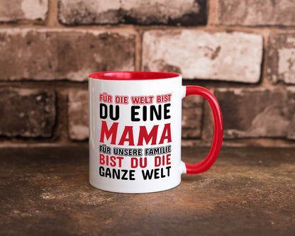 Beste mama der Welt lustiger Spruch Geschenk Familie Geschenkidee Tasse