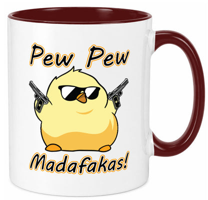 Pew Madafakas Lustig Geschenkidee Humor Tasse