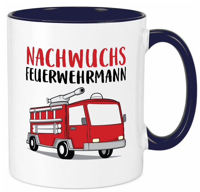 Nachwuchs Feuerwehrmann | Feuerwher Humor Geschenkidee Tasse