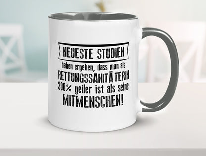 Neuste Studien: Rettungssanitäterin | Sanitäter lustiger Spruch Geschenk Humor