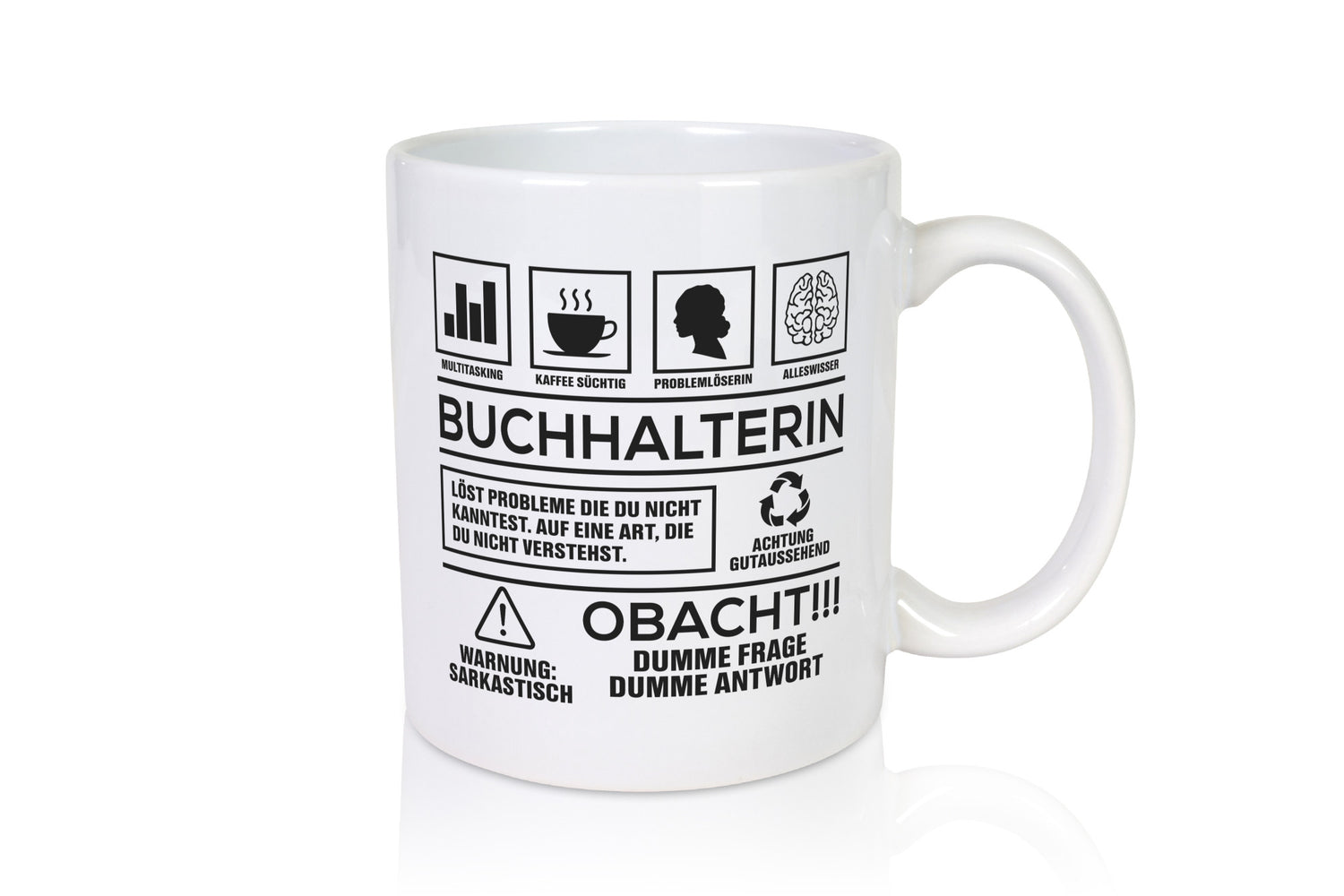 Attention problems accountant | Accounting humor gift idea mug