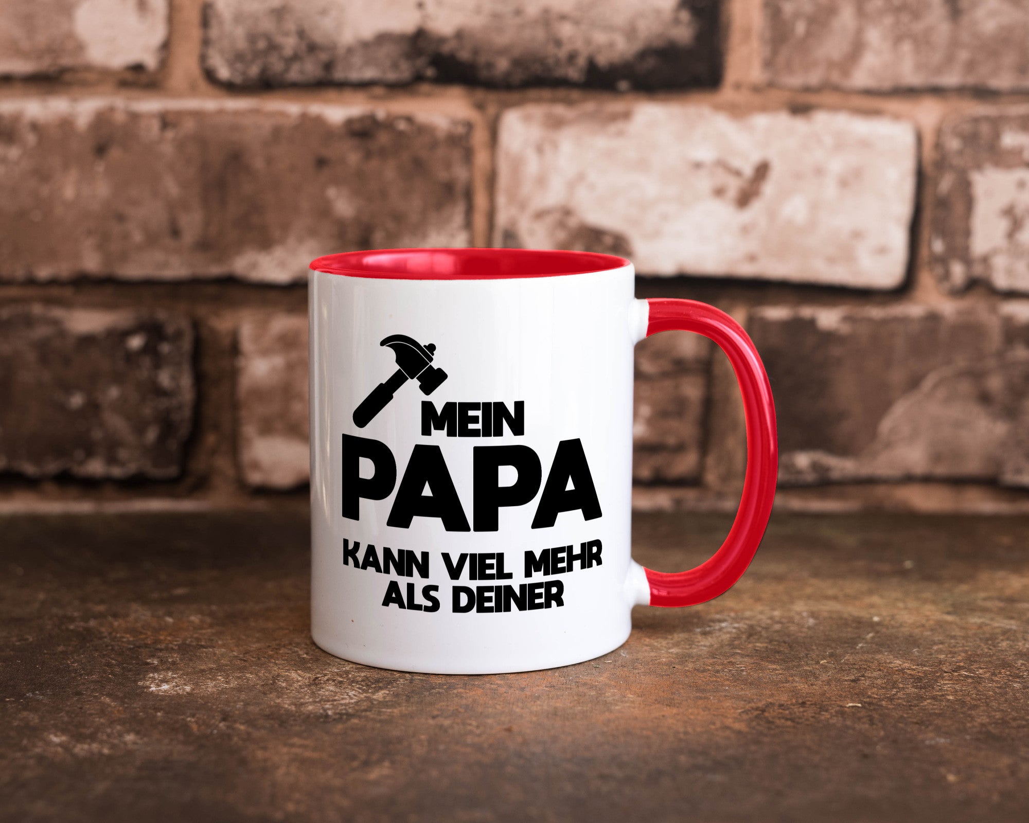 Mein papa kann viel mehr als deiner | Bester lustiger Spruch Geschenk Humor