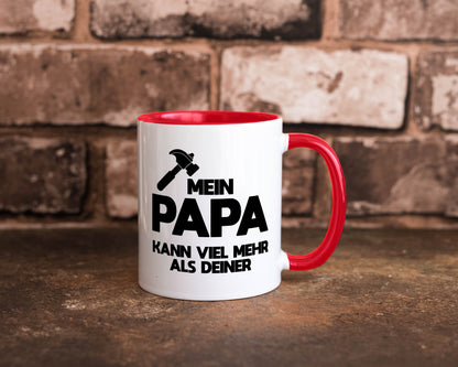 Mein papa kann viel mehr als deiner | Bester lustiger Spruch Geschenk Humor