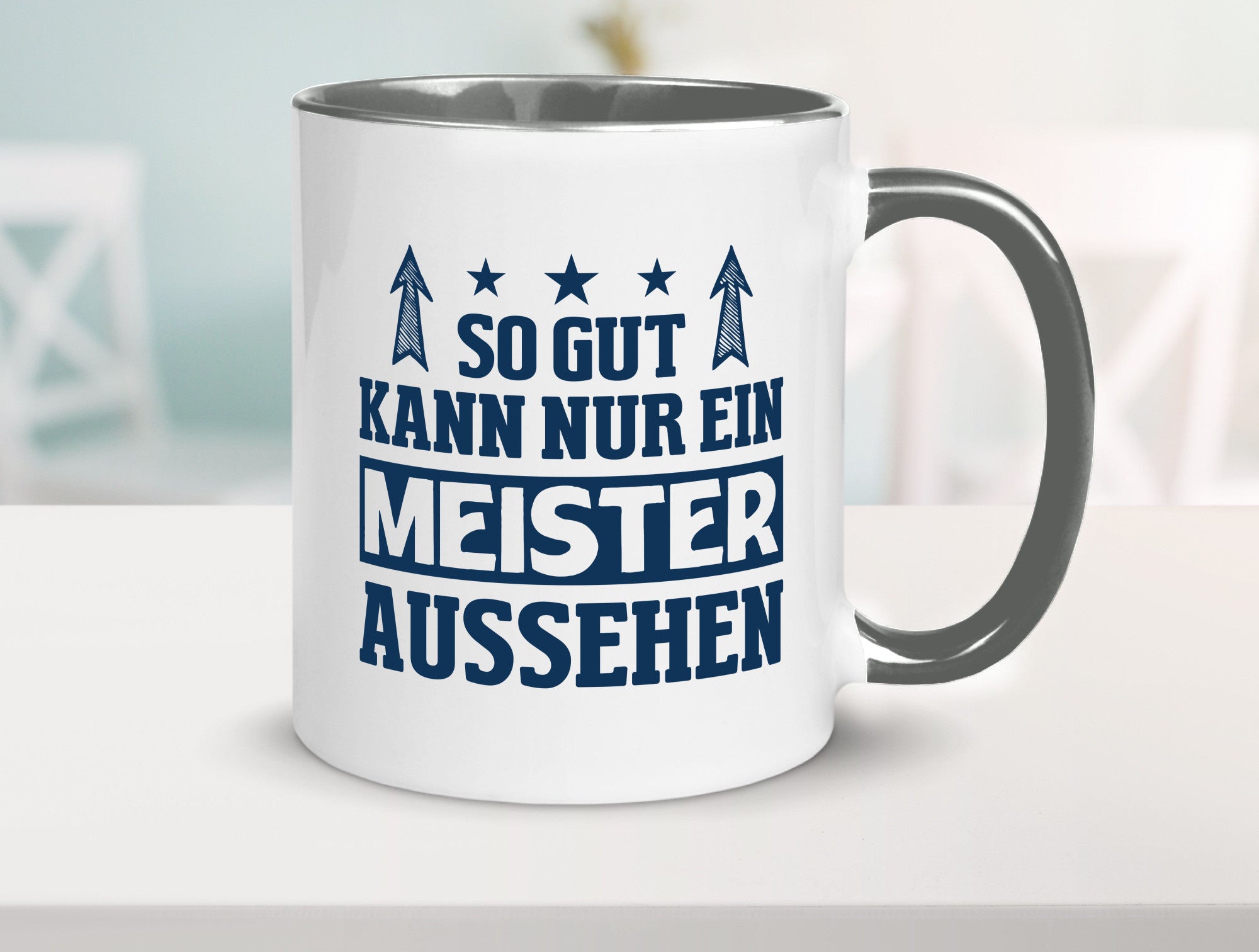 So gut kann nur ein Meister aussehen | Arbeit Humor Kollegen Büro Geschenkidee