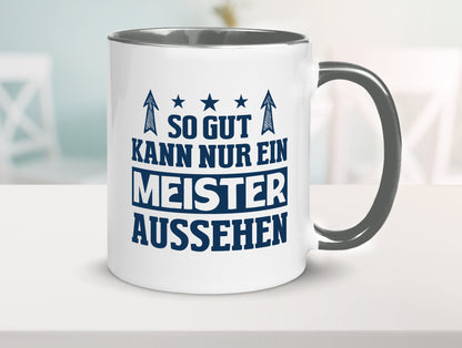 So gut kann nur ein Meister aussehen | Arbeit Humor Kollegen Büro Geschenkidee
