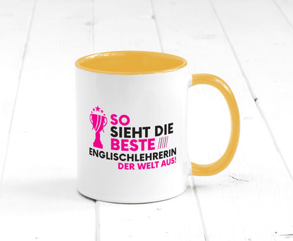 Die Weltbeste Englischlehrerin | Englisch Lehrerin Geschenk Humor Geschenkidee