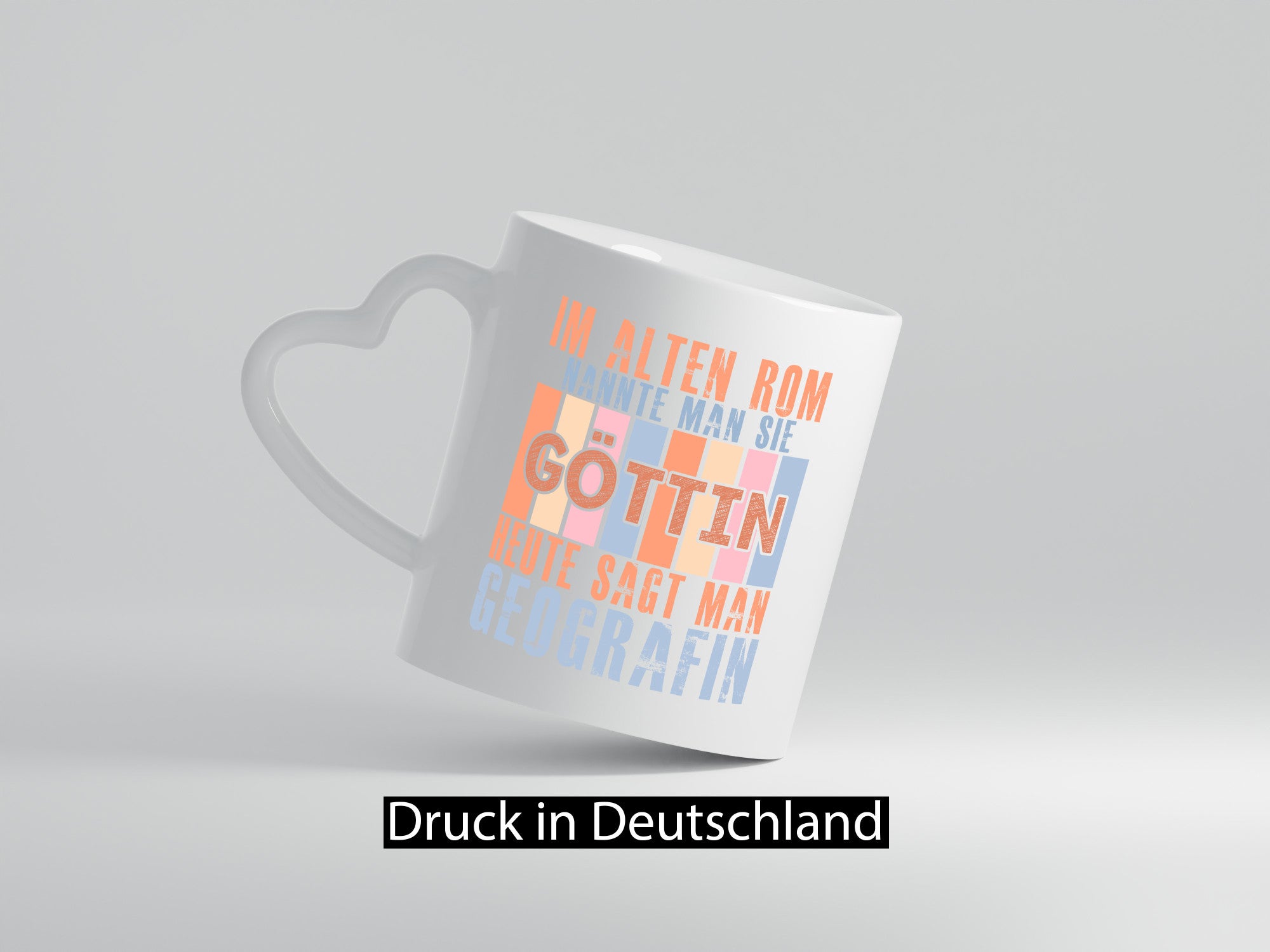 Heute sagt man: Geografin | Geografie lustig Humor Geschenkidee Geschenk Tasse