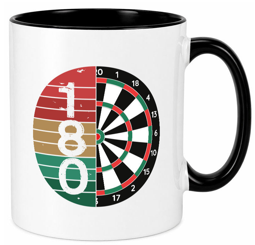 Dartsboard | Retro Dartspieler Kollege Freunde Geschenkidee Arbeit Kollegen