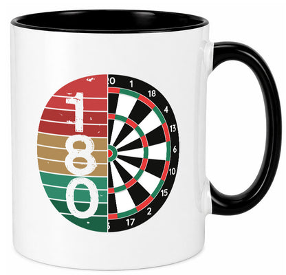 Dartsboard | Retro Dartspieler Kollege Freunde Geschenkidee Arbeit Kollegen