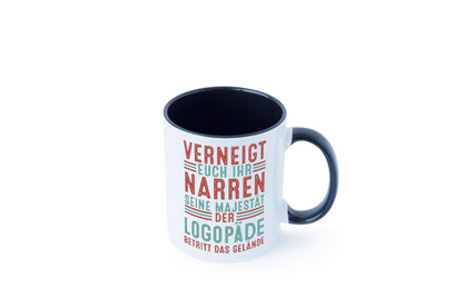 Verneigt euch: Logopäde | Sprachtherapie Geschenkidee Humor Tasse