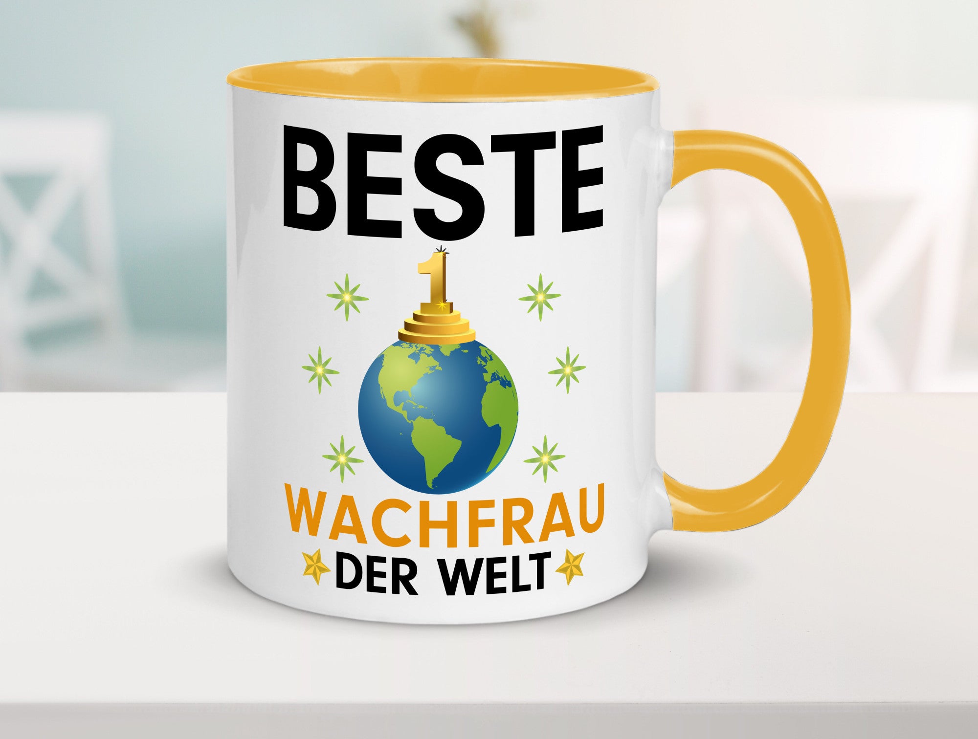 Welt Beste Wachfrau | Wachpersonal Nachtwächter Geschenk Humor Geschenkidee