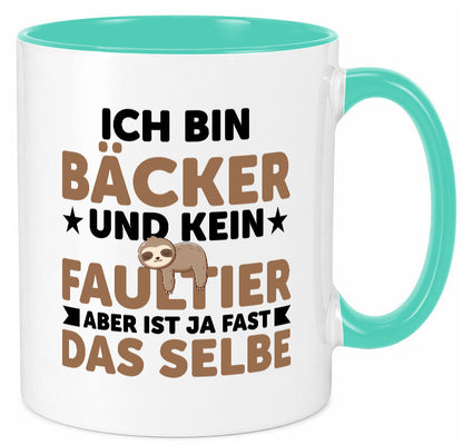 Ich bin kein Faultier: Bäcker | Bäckerei Backen Konditor Humor Tierliebhaber