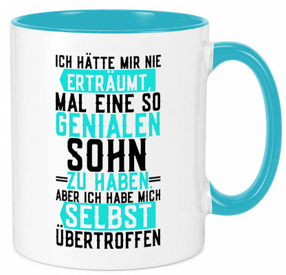 Wundervoller Sohn | Liebe Papa Vatertag Humor Geschenk Familie Geschenkidee