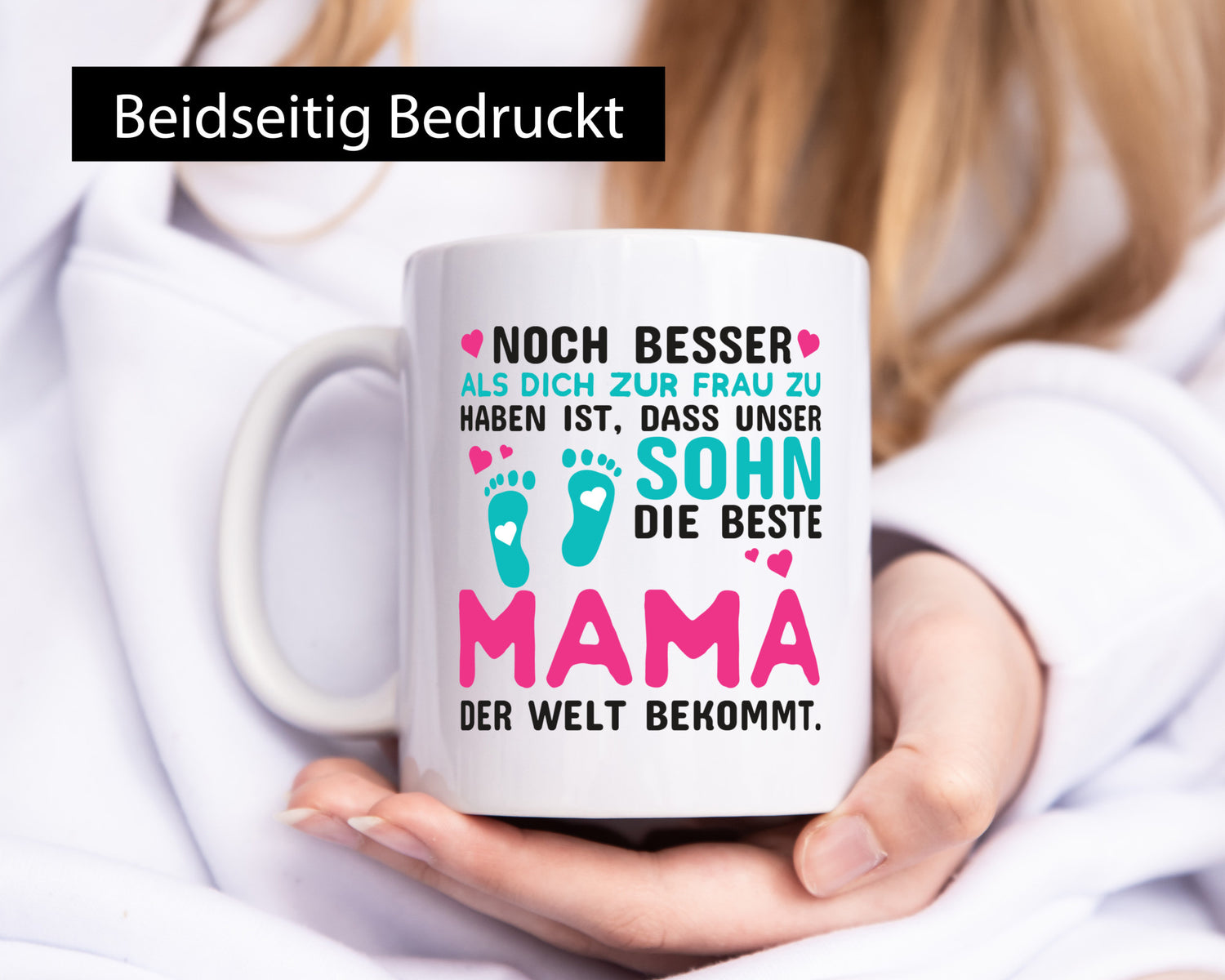 Werdende Mama | Schwangerschaft Tasse Nachwuchs Geschenkidee Familie Humor