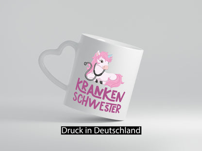 Krankenschwester | Süßes Einhorn Krankenhaus Humor Geschenkidee Tasse