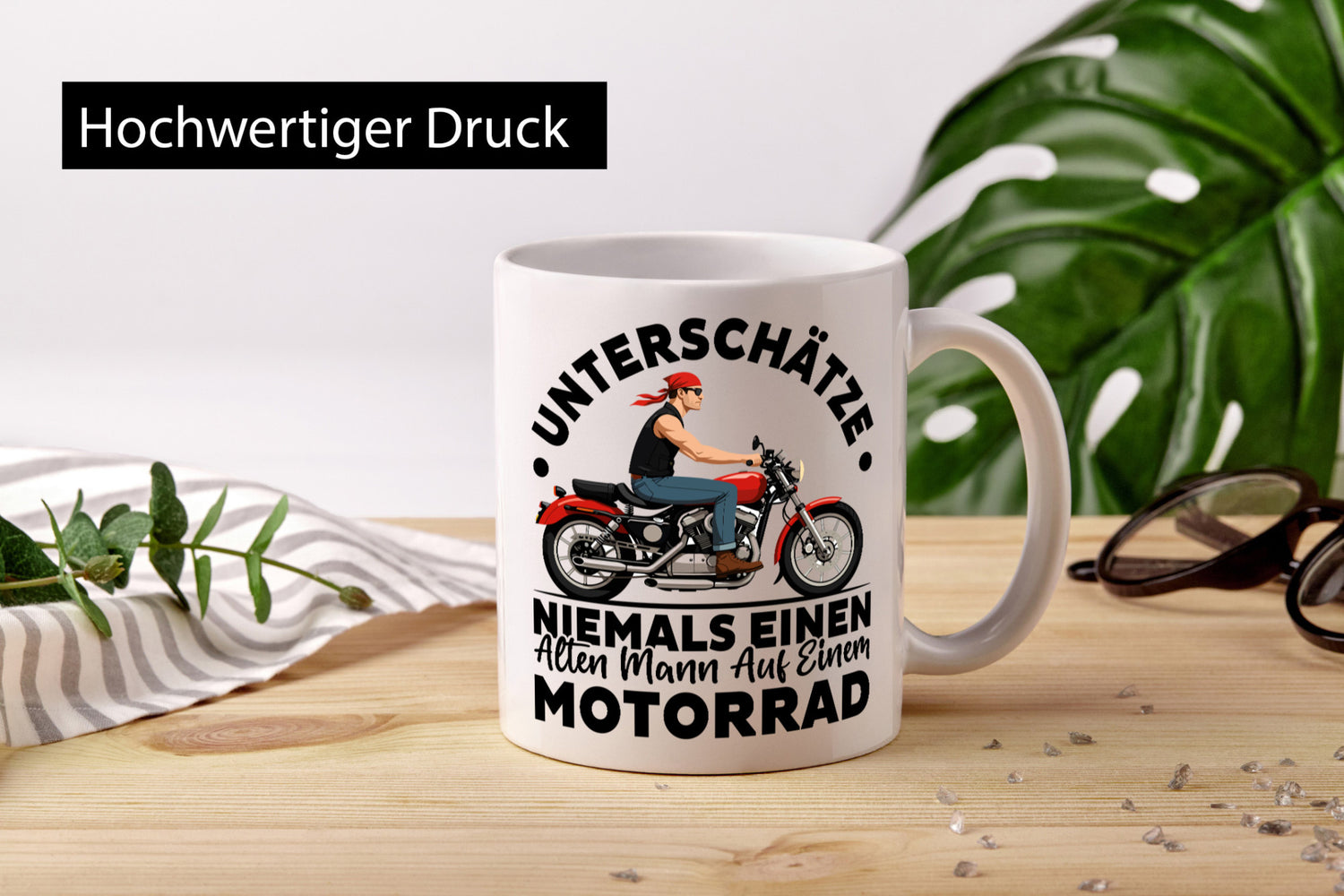 Biker Spruch | Männer Tasse Motorradfahrer Motorrad vl1 lustig Humor