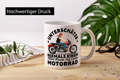 Biker Spruch | Männer Tasse Motorradfahrer Motorrad vl1 lustig Humor