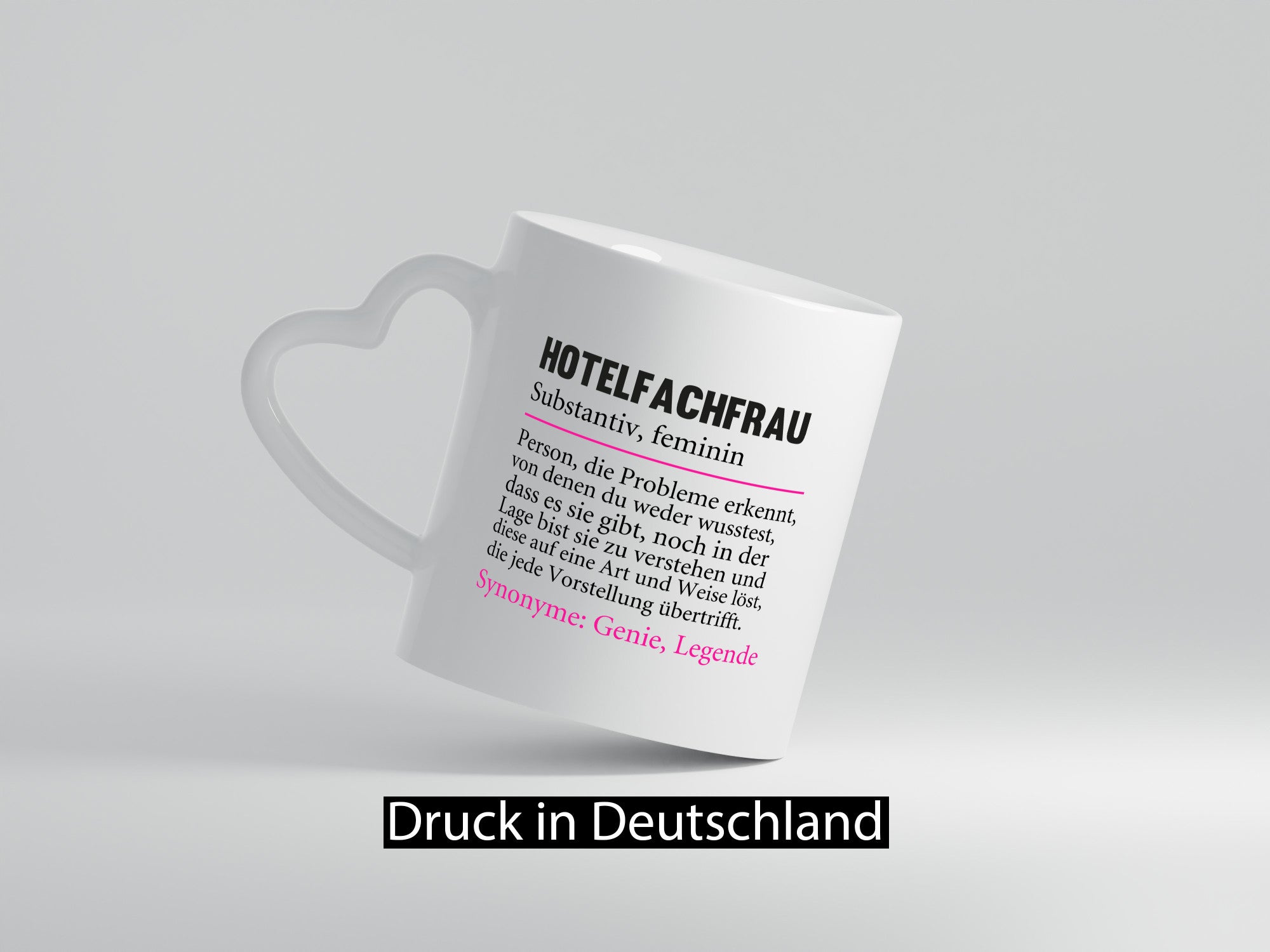 Hotelfachfrau | Beruf Spruch lustig Hotel Arbeit Kollegen Büro Geschenk Tasse