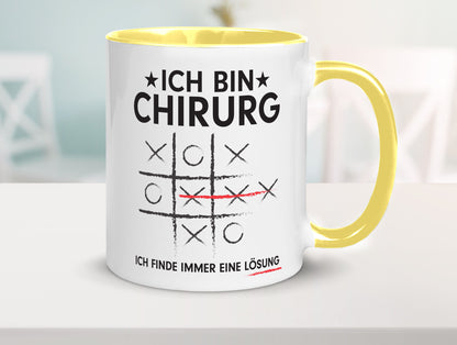 Lösung finden: Chirurg | Medizin Chirurgie v2 Geschenk Humor Geschenkidee