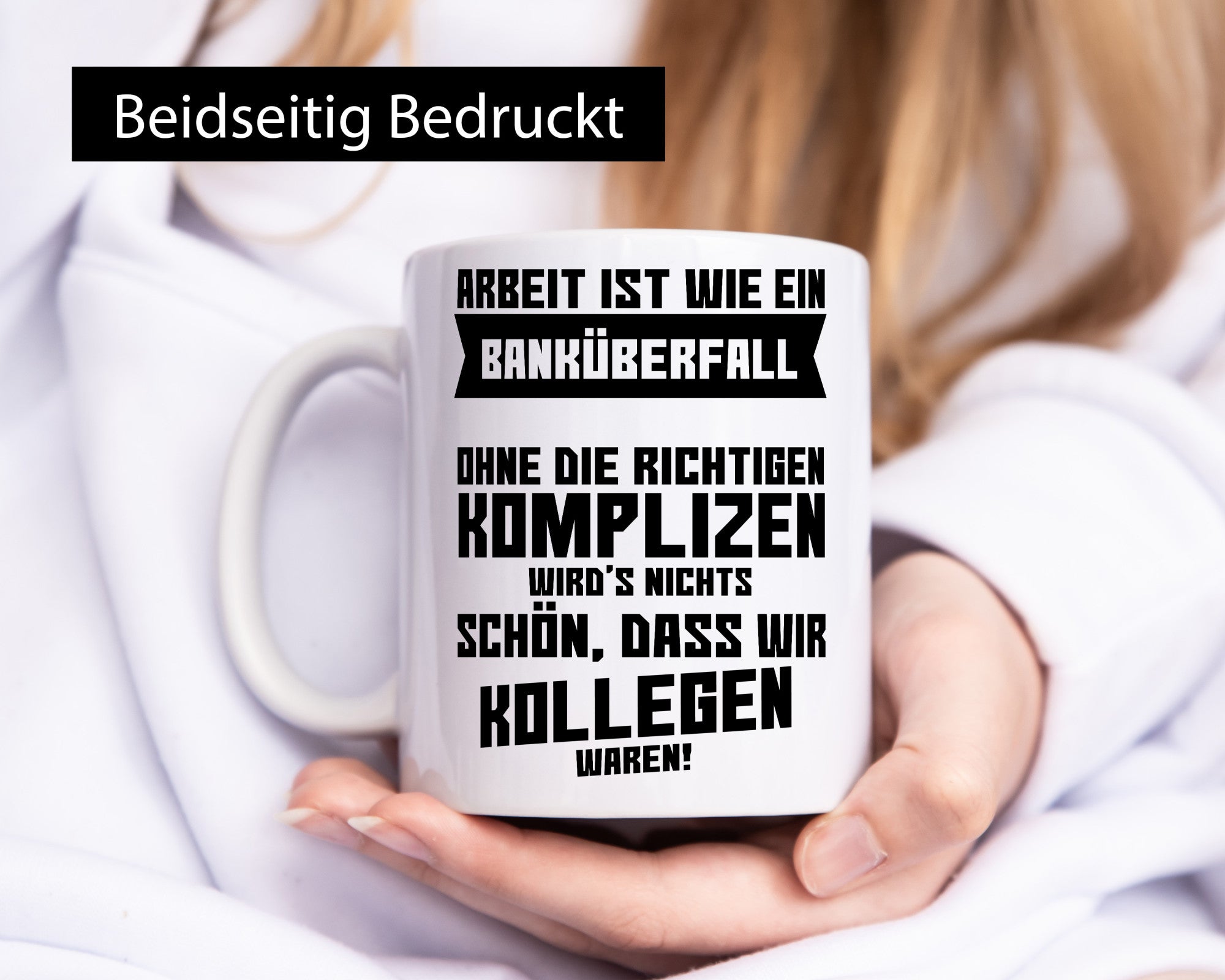 Arbeit | Kollegen Komplizen Jobwechsel Abschied Büro lustiger Spruch Geschenk