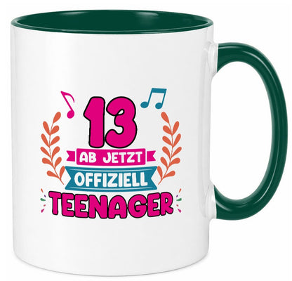 13. Geburtstag | Mädchen Tasse Teenager Spruch vl10 Geschenkidee Humor