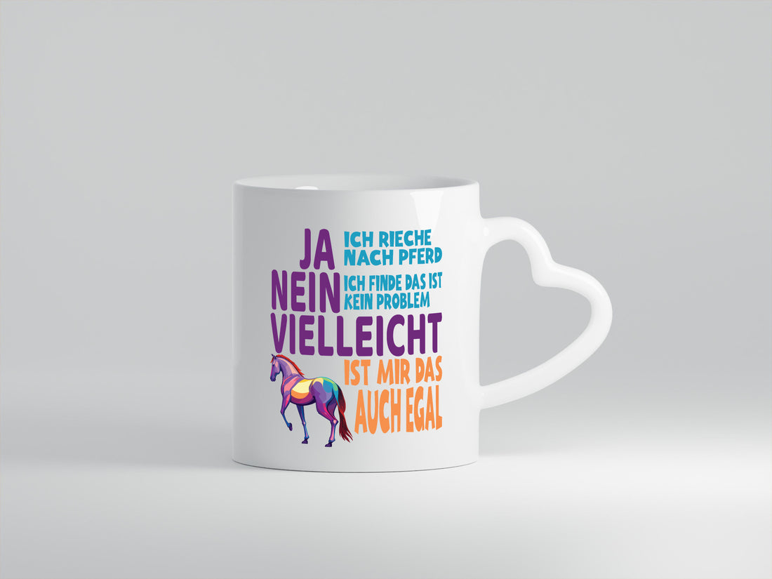Ja ich Rieche nach Pferd | Reiten Pferdestall lustiger Spruch Geschenk Humor