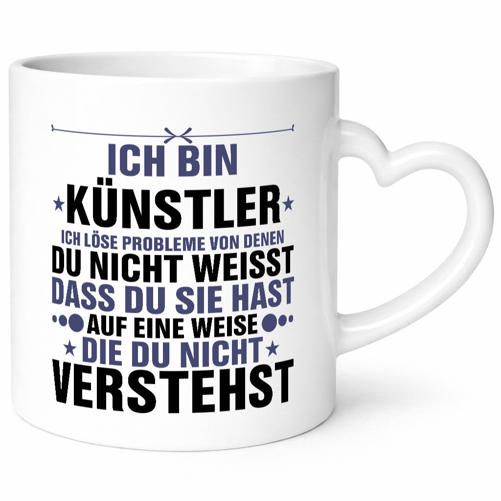 Löse Probleme: Künstler | Kunst v2 lustiger Spruch Geschenk Humor Geschenkidee