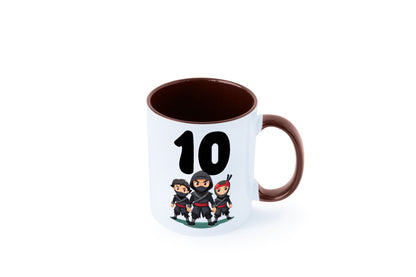 10. Geburtstag | 10 Jahre Ninja Humor Geschenkidee Tasse