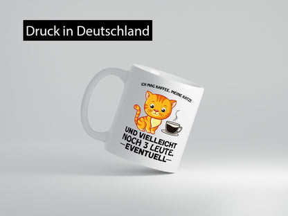 Ich mag Kaffee lustiger Spruch Geschenk Humor Geschenkidee Tasse