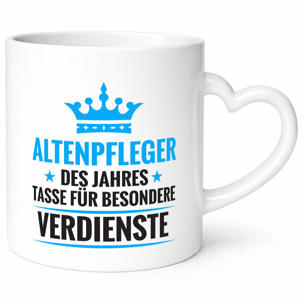 Besonderer Verdienst: Altenpfleger | Pflegepersonal lustiger Spruch Geschenk