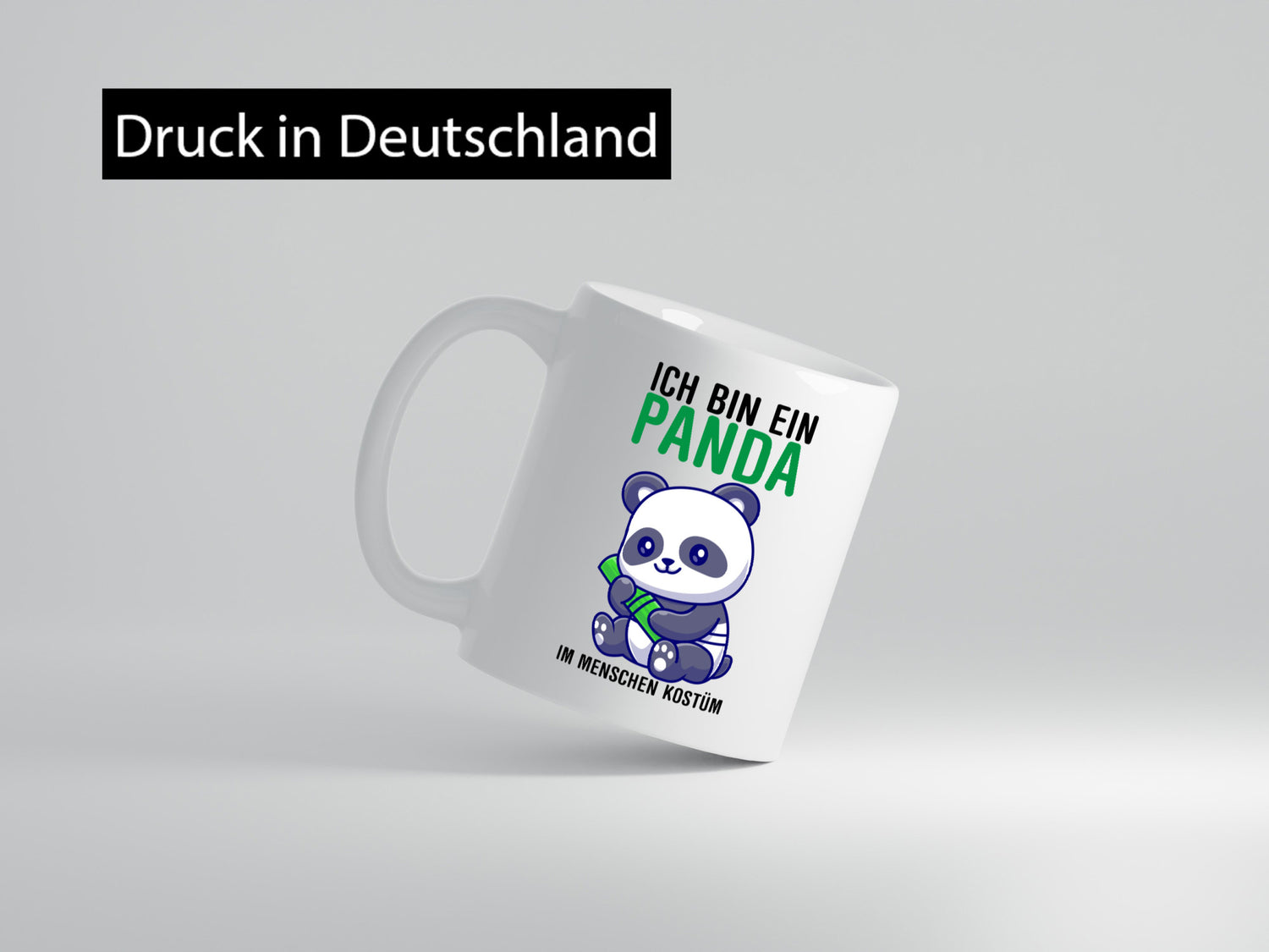 Ich bin ein Panda | Pandabär Kinder v2 Geschenkidee Humor Tasse