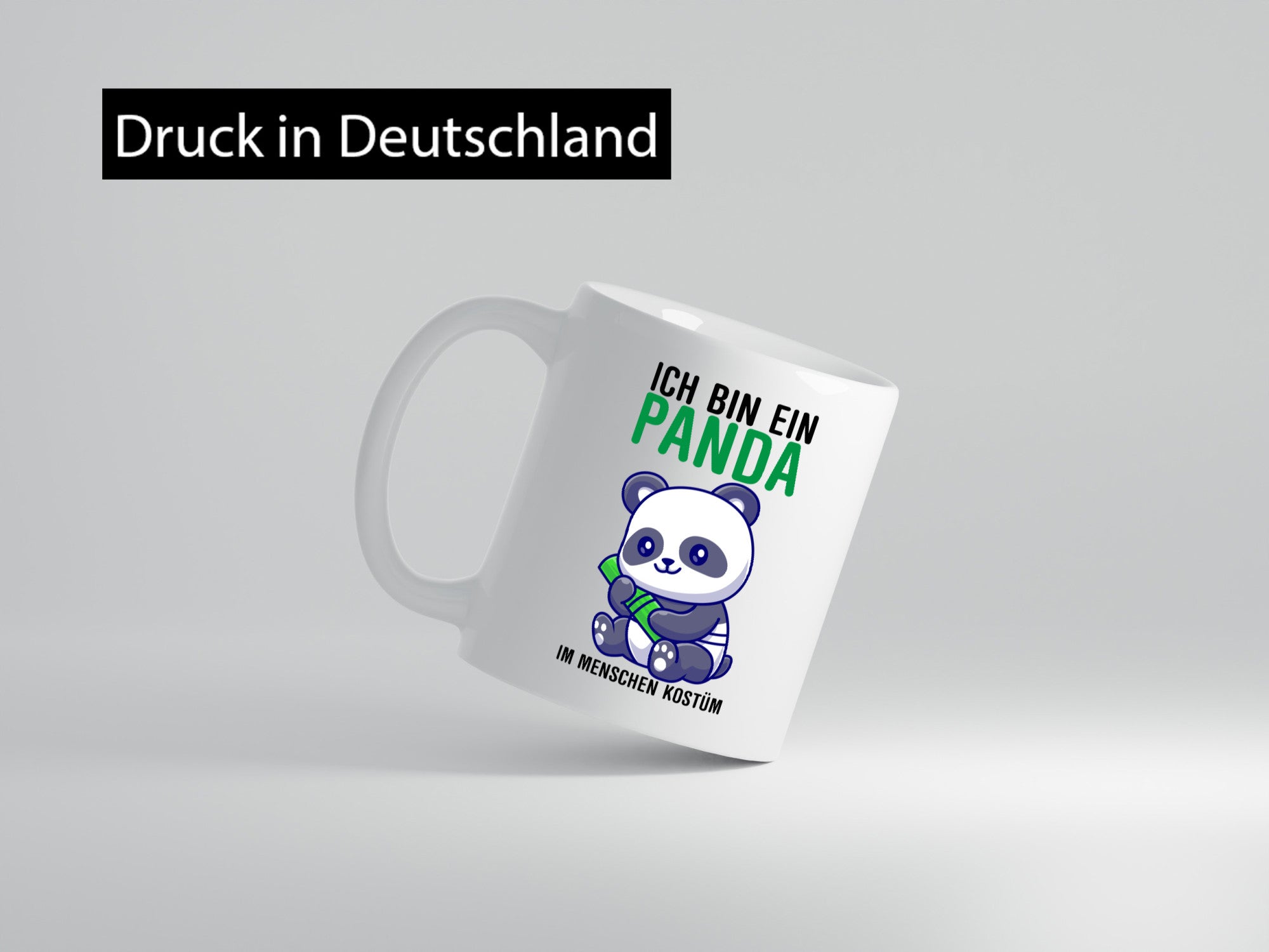 Ich bin ein Panda | Pandabär Kinder v2 Geschenkidee Humor Tasse